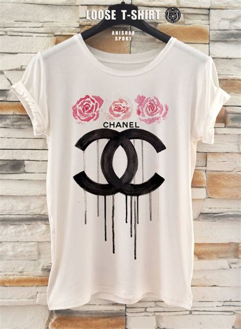 camisetas chanel mujer|chanel coco beach blouses.